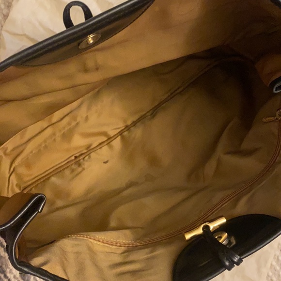 Longchamp Velvet Striped Tote - Picture 4 of 4